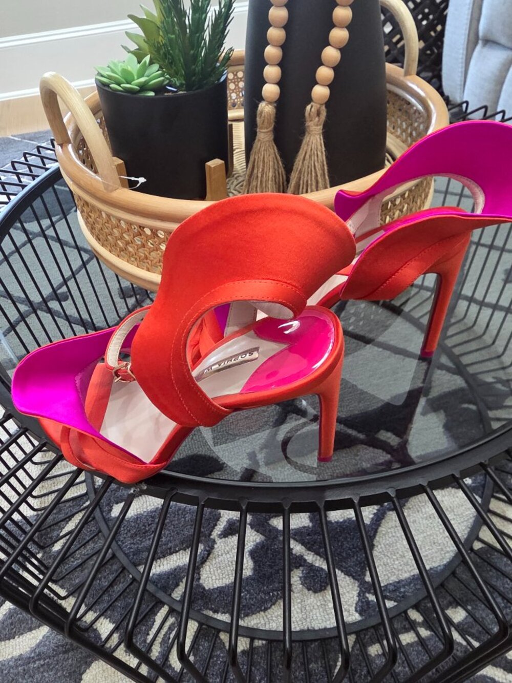 Sophia Webster Satin Heels Size 39 - Picture 4 of 8